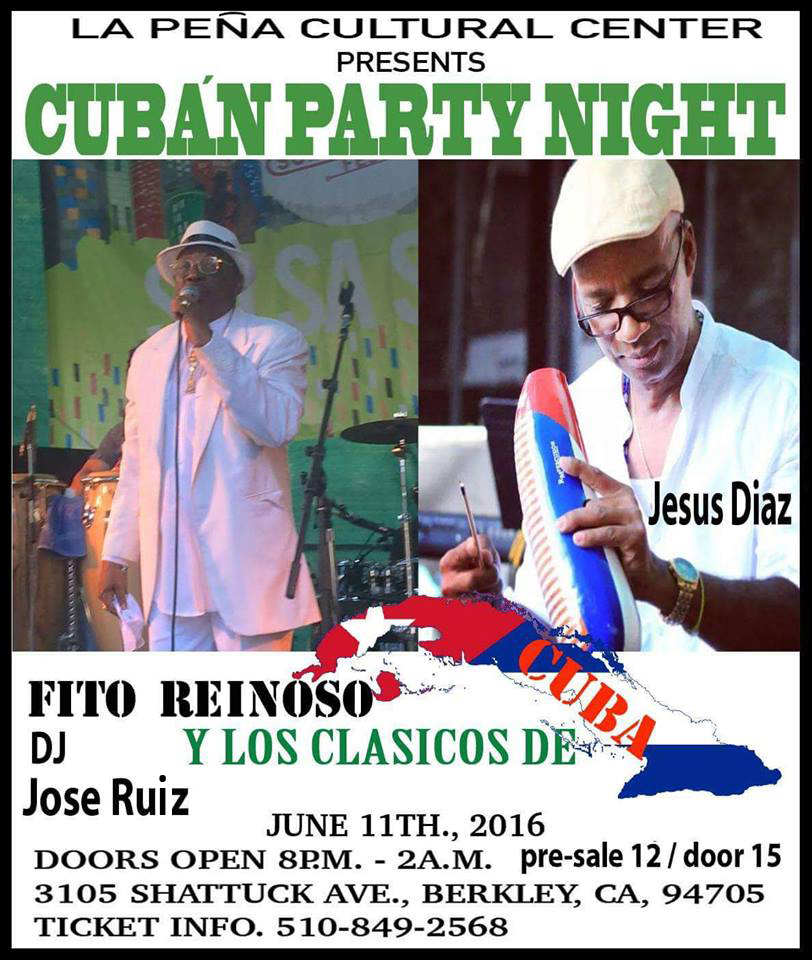 Los Clasicos de Cuba- Fito Reinoso y Jesus Diaz - La Peña Cultural Center